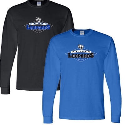 SG531<br>DIAMOND DESIGN DRI FIT LONG SLEEVE TEE - YOUTH - ROYAL