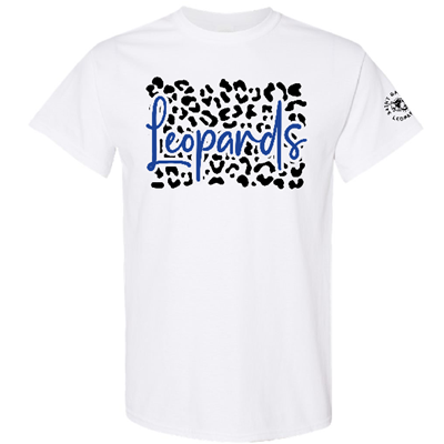 SG607<br>Leopards Cheetah Print Ladies V Neck