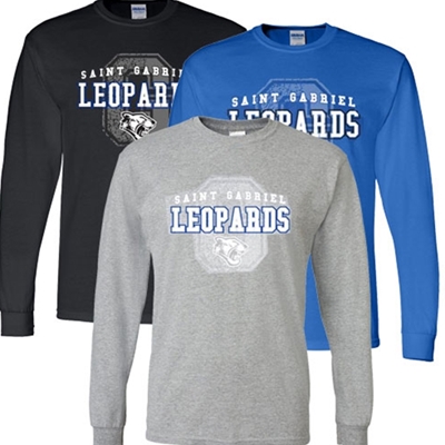 SG523<br>"G" 50/50 DRY BLEND LONG SLEEVE TEE - YOUTH - ROYAL